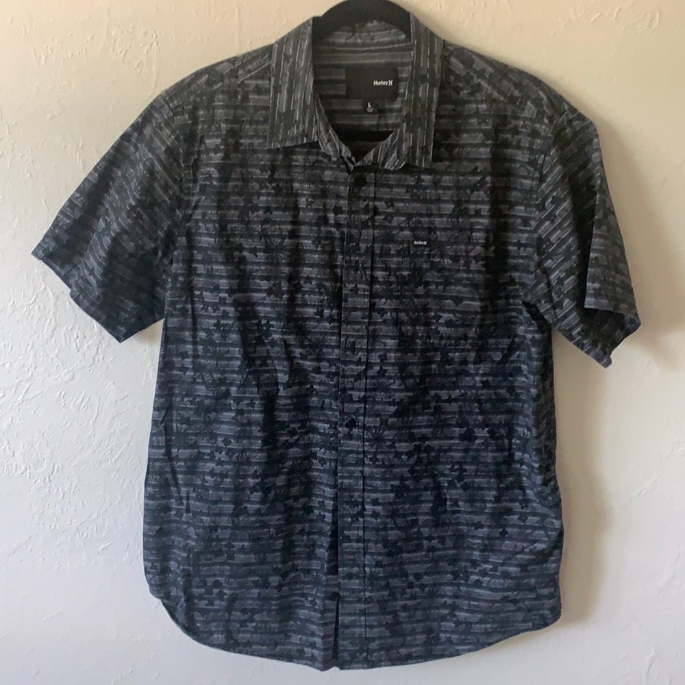 Hurley button down shirt